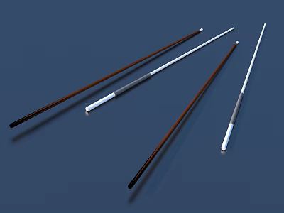 pool cue sports equipment 3d model pool cue sports equipment 3d model