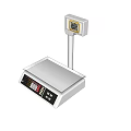 Commercial Digital Weighing Scale With Digital Display Sturdy Platform And Adjustable Stand