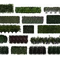 Diverse Flower Plant Wall Designs With Various Greenery Shapes And Styles