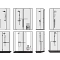 Modern Shower Sauna Design With Glass Enclosure And Various Structure Options
