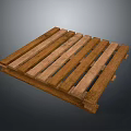 Sturdy Wooden Pallet For Home Storage With Durable Slats And Solid Construction