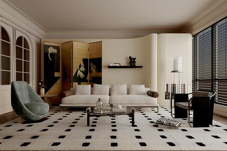 Living room 3d model