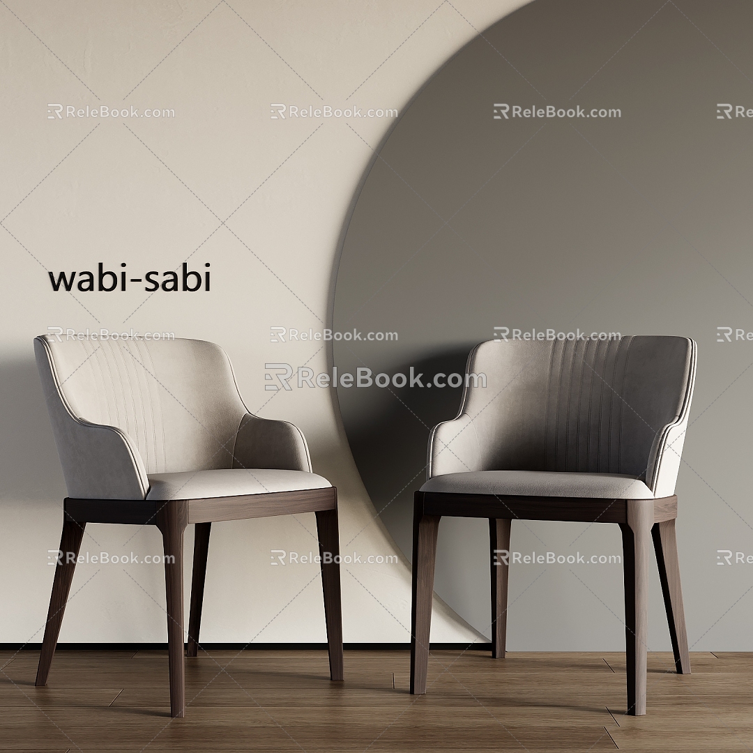 Silent Wind Single Chair 3d model