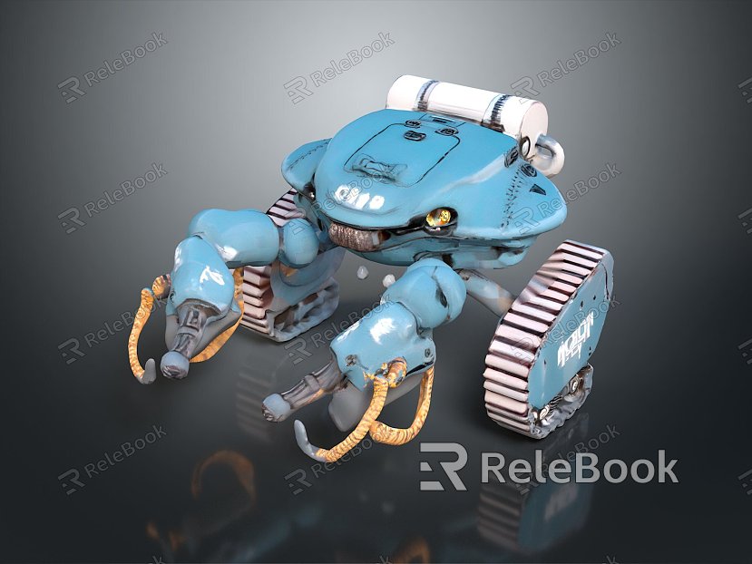 Mech tank mech insect mech spider crab machine crab mechanical crab mech crab model