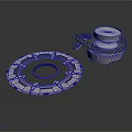 Industrial Bearing Components With Circular Flange And Enclosed Housing Structure