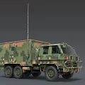 unit command vehicle military command vehicle battalion command vehicle command vehicle shelter command vehicle military communication vehicle support vehicle 3d model