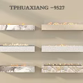 TPHUAXIANG 9527 Wall Mounted Fireplaces With Various Designs Stone Marble Textures And Flame Effects