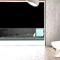 Light Sectional Sofa Featuring Faux Fur Throw Dark Cushion Wooden Legs Gray Wall