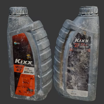 Oil bottle lubricating oil 3d model Oil bottle lubricating oil 3d model