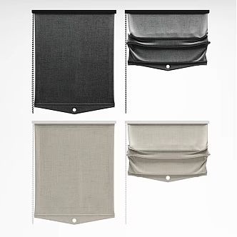 Roman Curtain 3d model