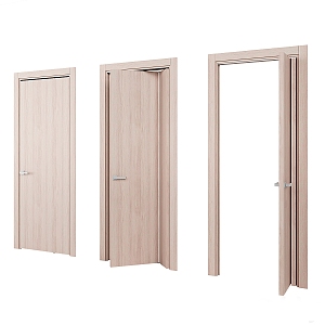 modern folding door 3d model