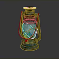 Kerosene Lamp Vintage Oil Lamp Vintage Kerosene Lamp Oil Lamp Gasoline Lamp Miner's Lamp Medieval Miner's Lamp Vintage Miner's Lamp 3d model