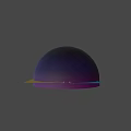 Game and Movie Characters in Cyberpunk Desert With Neon Sunset Palm Trees and Geometric Car