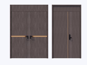 Modern Home Door 3d model