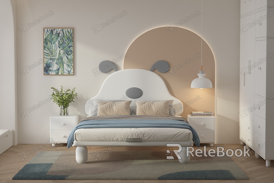 Modern Children's Bed model