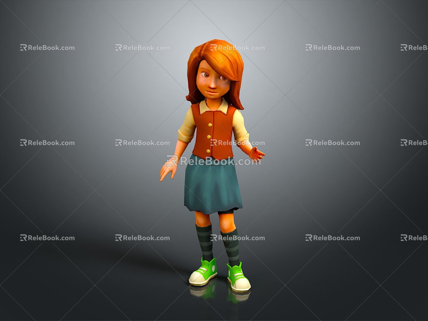 Children Children Children Children Children Baby Cartoon Children Girls Little Girls Cartoon Girls 3d model