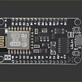 Advanced Electronic Development Board With Integrated Chip Pins And Components