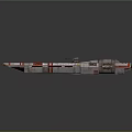 Modern Spaceship Spacecraft 3d model