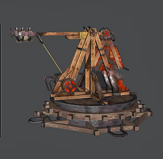 Industrial LOFT retractor ancient retractor 3d model
