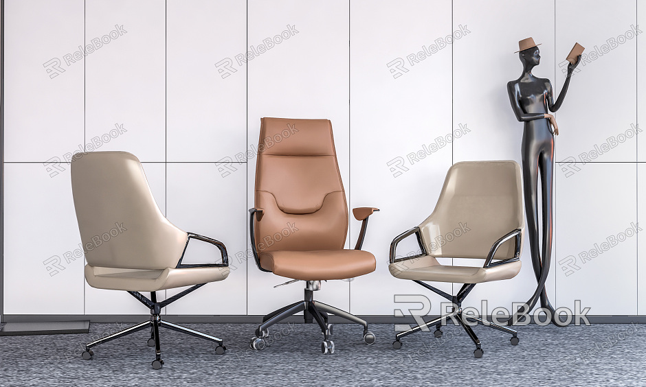 Modern Office Chair Leisure Chair Chair Swivel Chair model