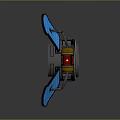 Modern Sci-Fi Equipment Sci-Fi Items Sci-Fi Components High-Tech Components 3d model