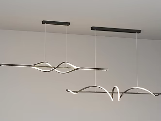 Modern Chandelier 3d model