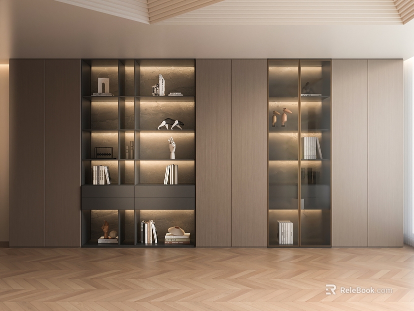 Wine Cabinet Sideboard Bookcase Sofa Background Wall Cabinet Italian Wine Cabinet Light Luxury Wine Cabinet texture