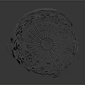 Complex Metal Mechanical Equipment With Intricate Gear And Frame Structure