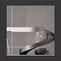 Contemporary Spiral Staircase With Glass Railings And Sleek Lines In Interior Design