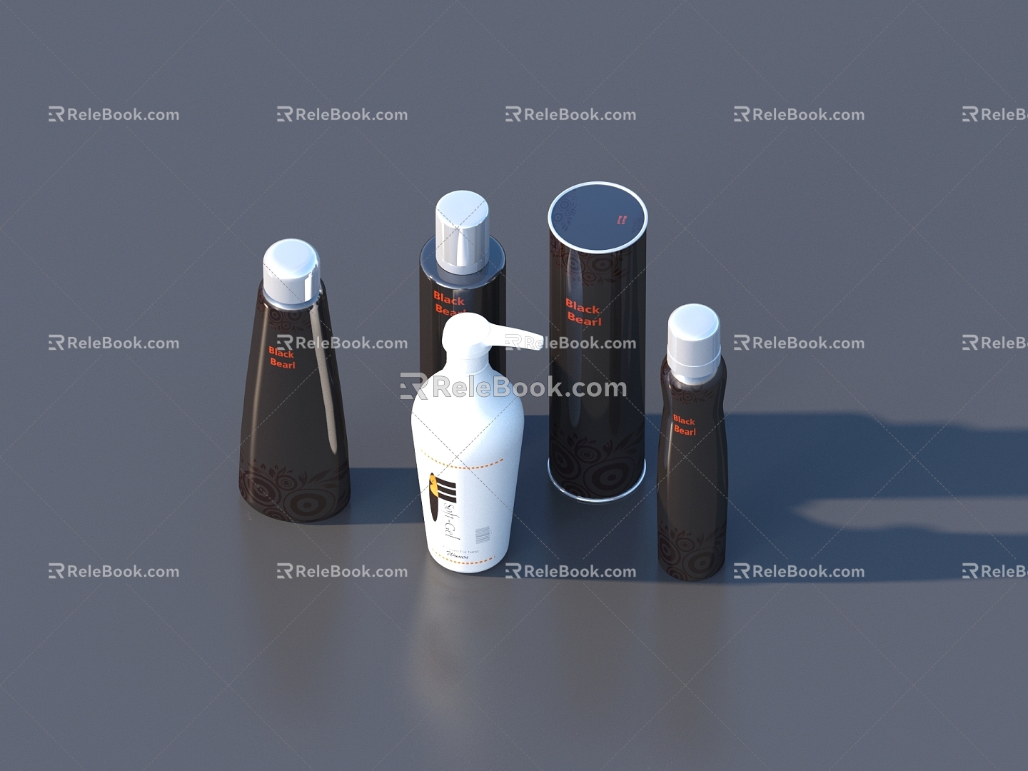 Facial Cleanser Skin Care Products 3d model