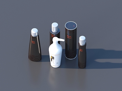 Facial Cleanser Skin Care Products 3d model