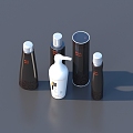 Facial Cleanser Skin Care Products 3d model