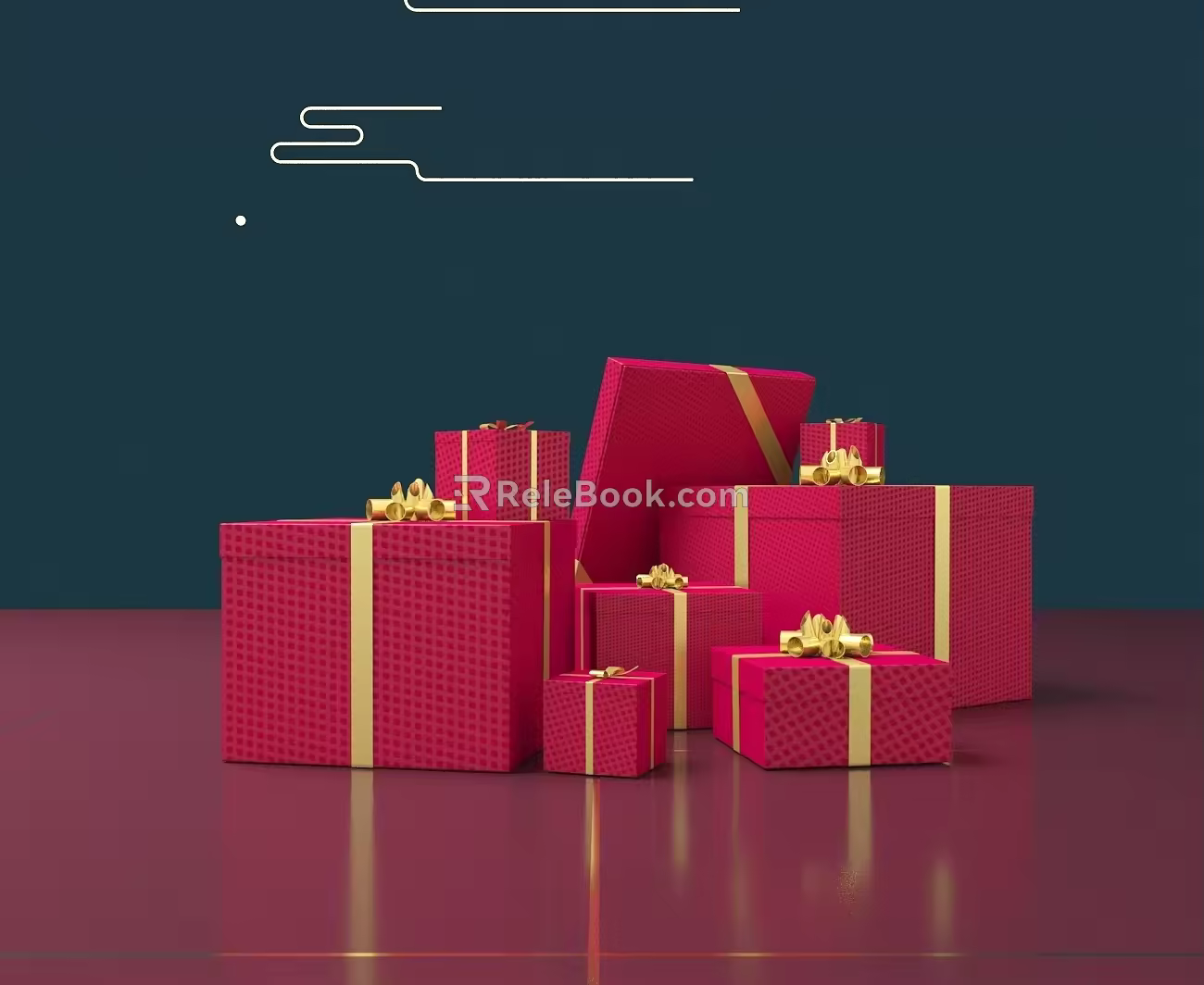 E-commerce Scenario 3d model