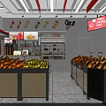 Modern Campus Fruit Store Offers Fresh Quality Produce And Intelligent Convenient One Stop Shopping Experience