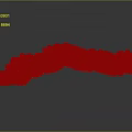 Natural Mountainous Terrain With Detailed Topographic Features And Valley Formations