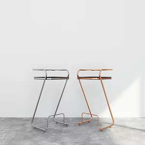 Bar Chair Bar Chair Ornament Bar Chair Decorative Bar Chair Combination Bar Chair High Chair 3d model