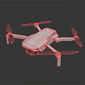 Modern UAV Unmanned Aerial Vehicle Unmanned Aerial Vehicle Aerial Photography UAV 3d model