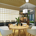 Japanese Corporate Lounge 3d model