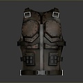 Tactical Vest Vest Tactical Vest Combat Vest Military Vest Army Vest Combat Vest 3d model