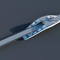 Modern Bridge Landscape Bridge 3d model