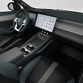 BYD Song L Door Can Open High Precision New Energy Vehicle with Interior 3d model