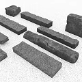 Natural Stone And Wood Materials In Various Shapes For Construction Projects