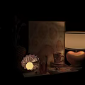 Pink Decorative Ceramic Wares Including Shell Shaped Plates Vase Heart Shaped Lamp Base And Cups