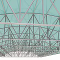 Ceiling structure 3d model