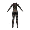 Archer Warrior Costume Clothes Warrior Costume Armor Ancient Clothes Costume suit 3d model