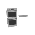 Modern Kitchen Appliances Featuring BOSCH Built in Double Oven And Stove Top
