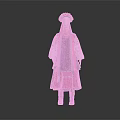 Traditional Ethnic Clothing With Embroidered Blouse Colorful Sash And Decorative Headpiece