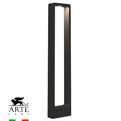 Modern Outdoor Light With Black Metal Frame For Garden Patio Exterior Lighting 3d model