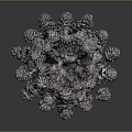 3D Printed Medical Device Component with Complex Structural Design Precision Engineered for Surgical Applications