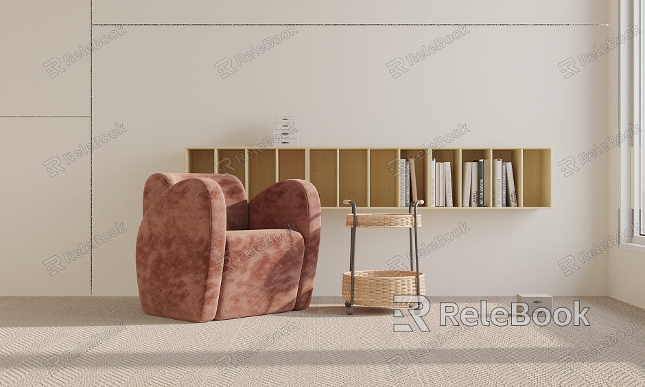 Modern Single Sofa Leisure Chair model